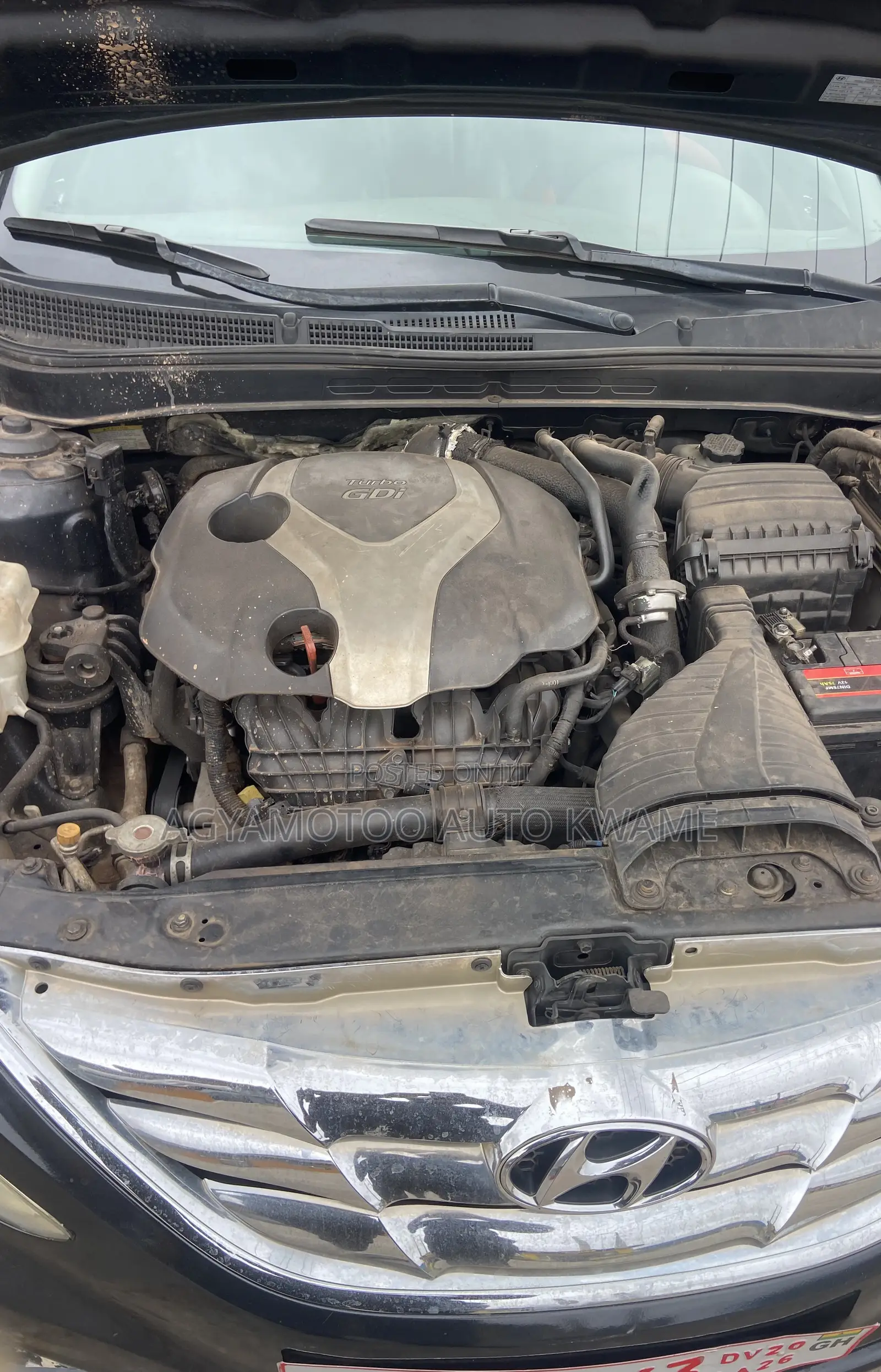 Hyundai Sonata SE 2.0T Sedan FWD (2.0L 4cyl 6A) 2013 Black