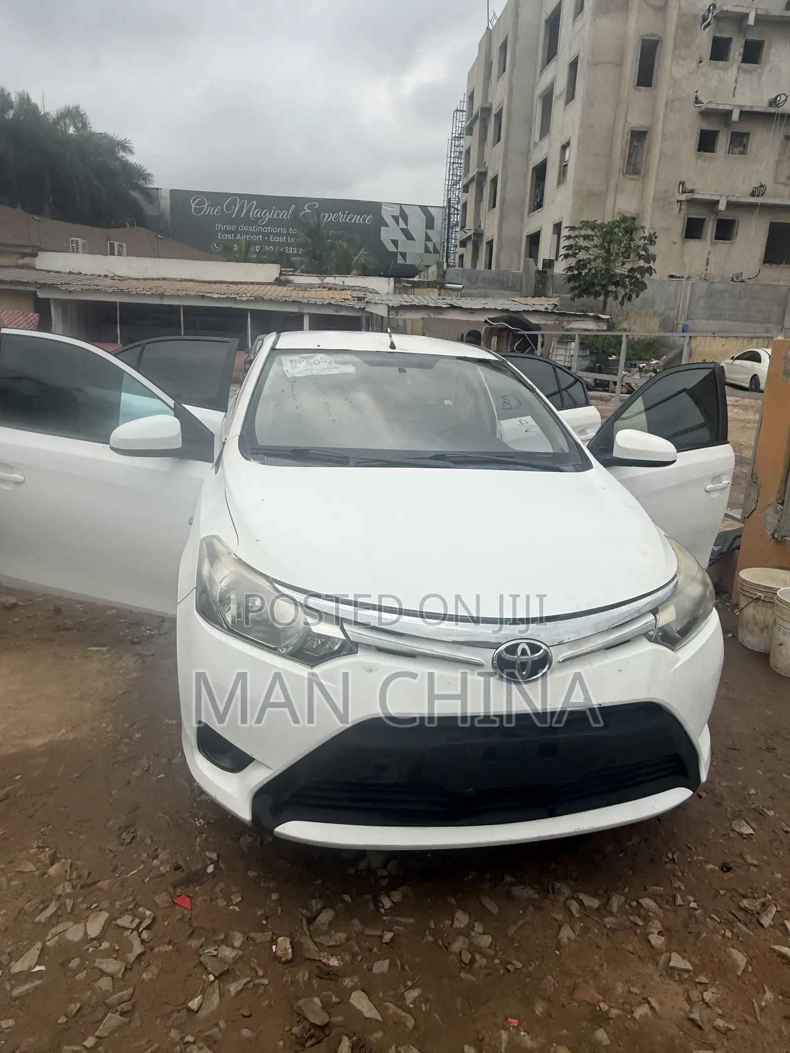 Toyota Yaris 2015 White