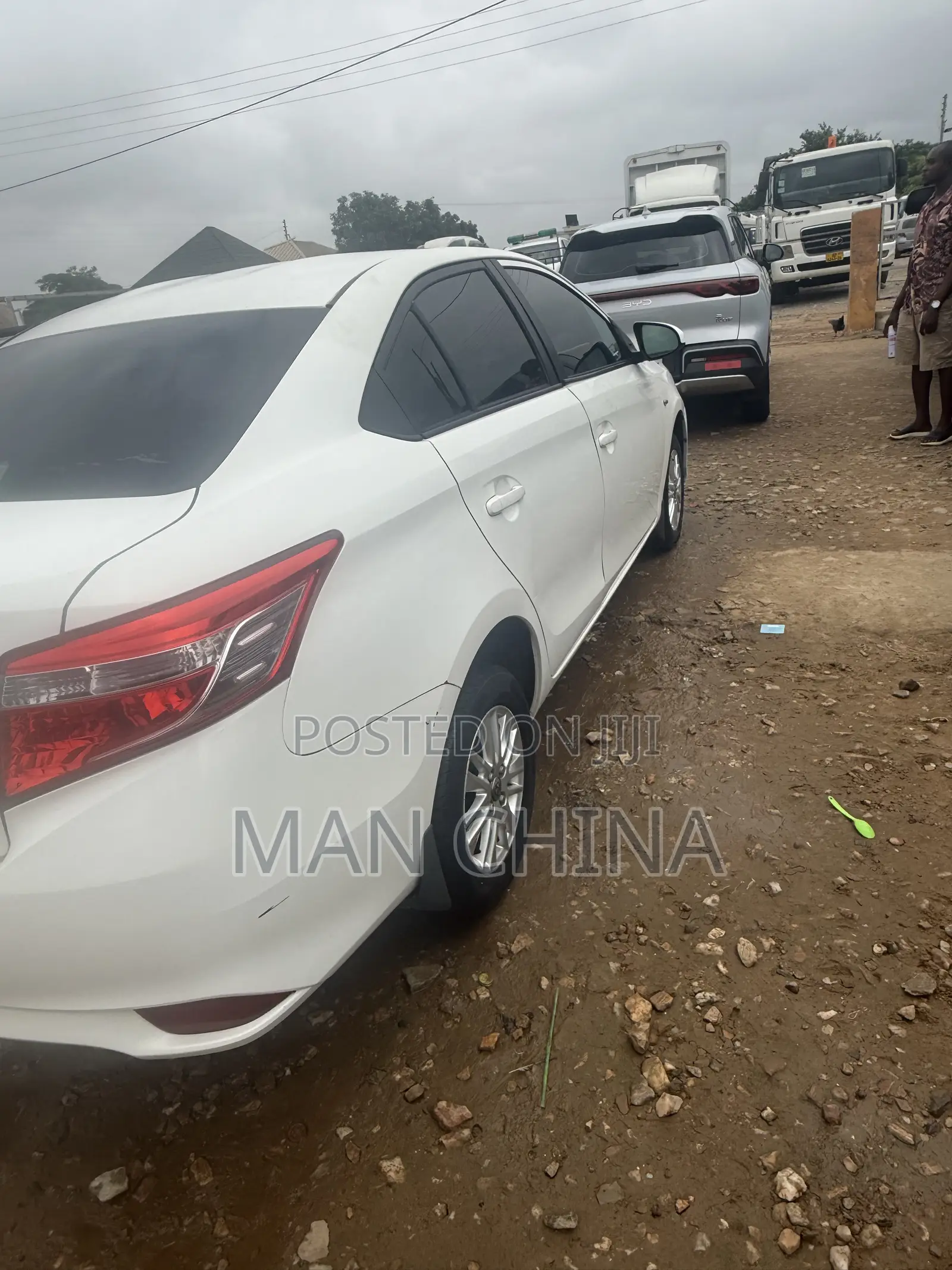 Toyota Yaris 2015 White