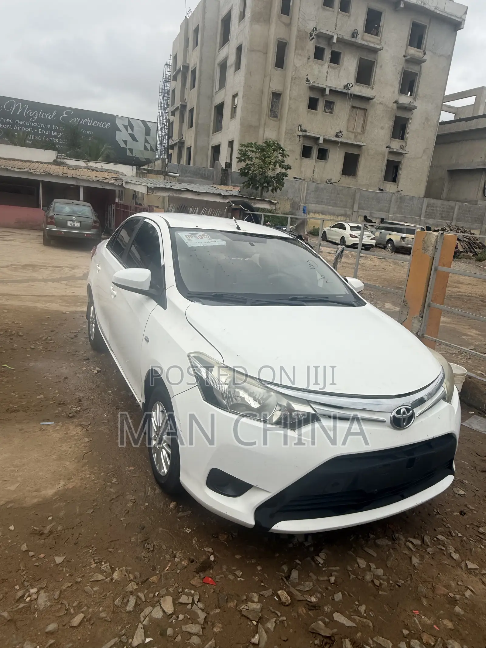 Toyota Yaris 2015 White