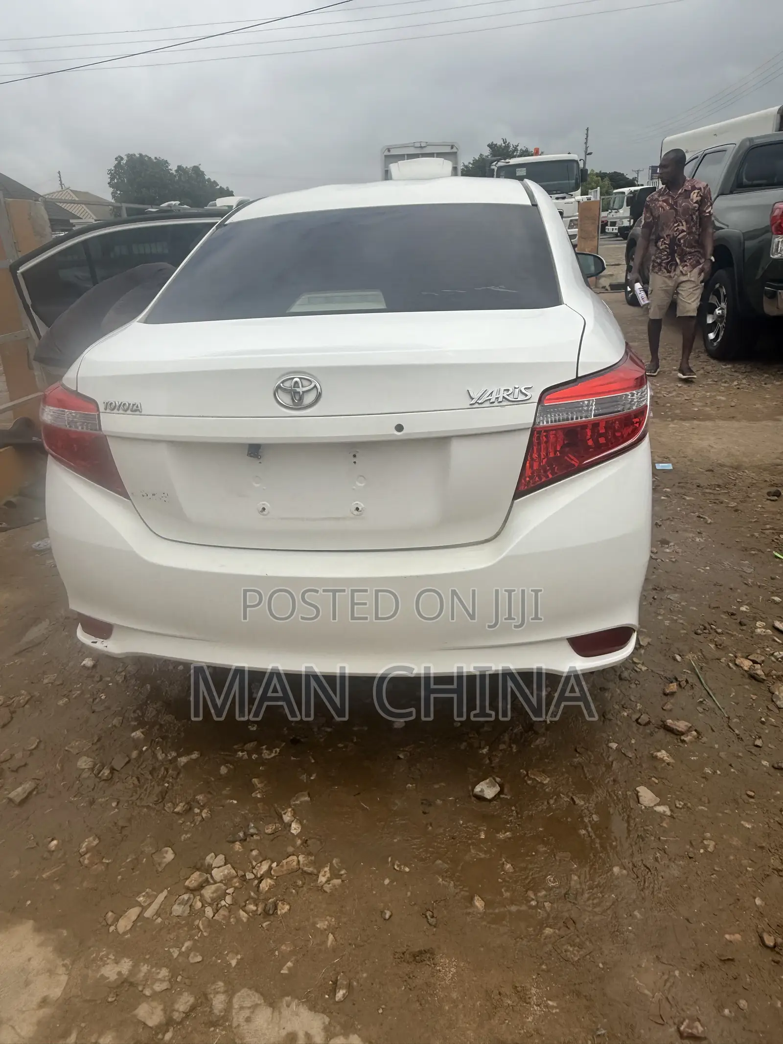 Toyota Yaris 2015 White