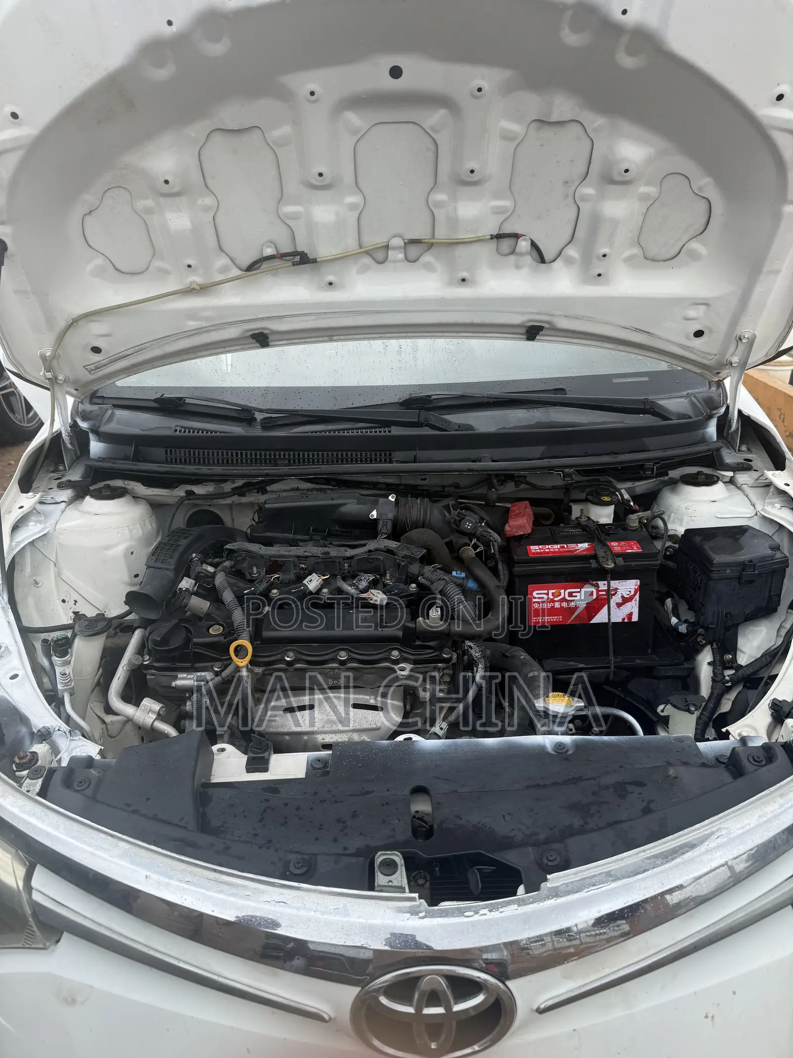 Toyota Yaris 2015 White