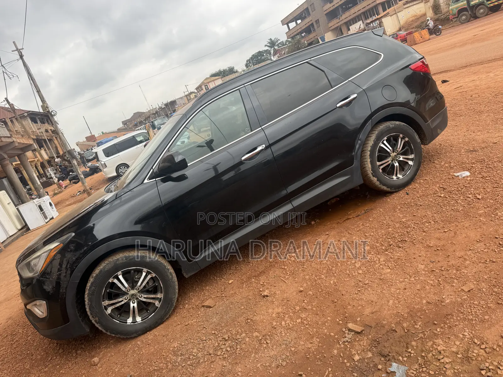 Hyundai Santa Fe SE AWD 2016 Black