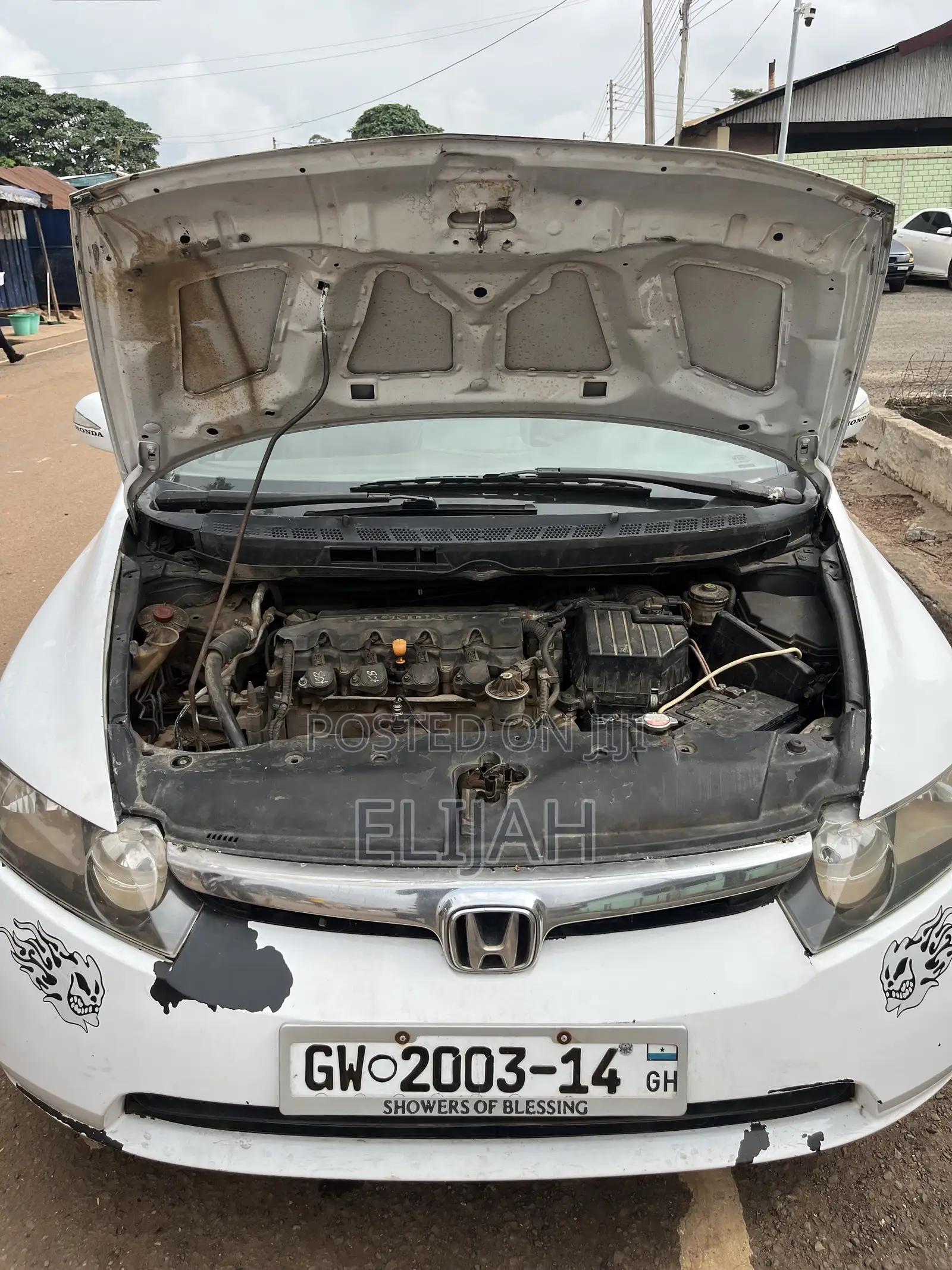 Honda Civic 1.8 Sedan EX Automatic 2007 White