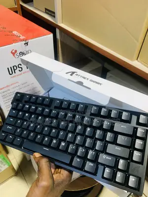 ATTACK SHARK R82 HE Rapid Trigger Magnetic Switch Keyboard, Black