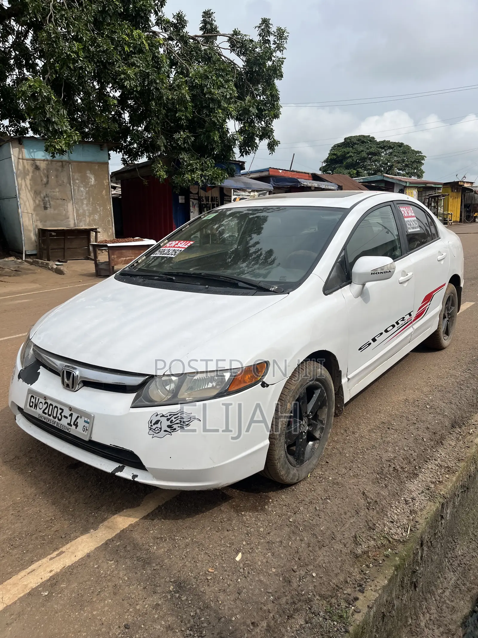 Honda Civic 1.8 Sedan EX Automatic 2007 White