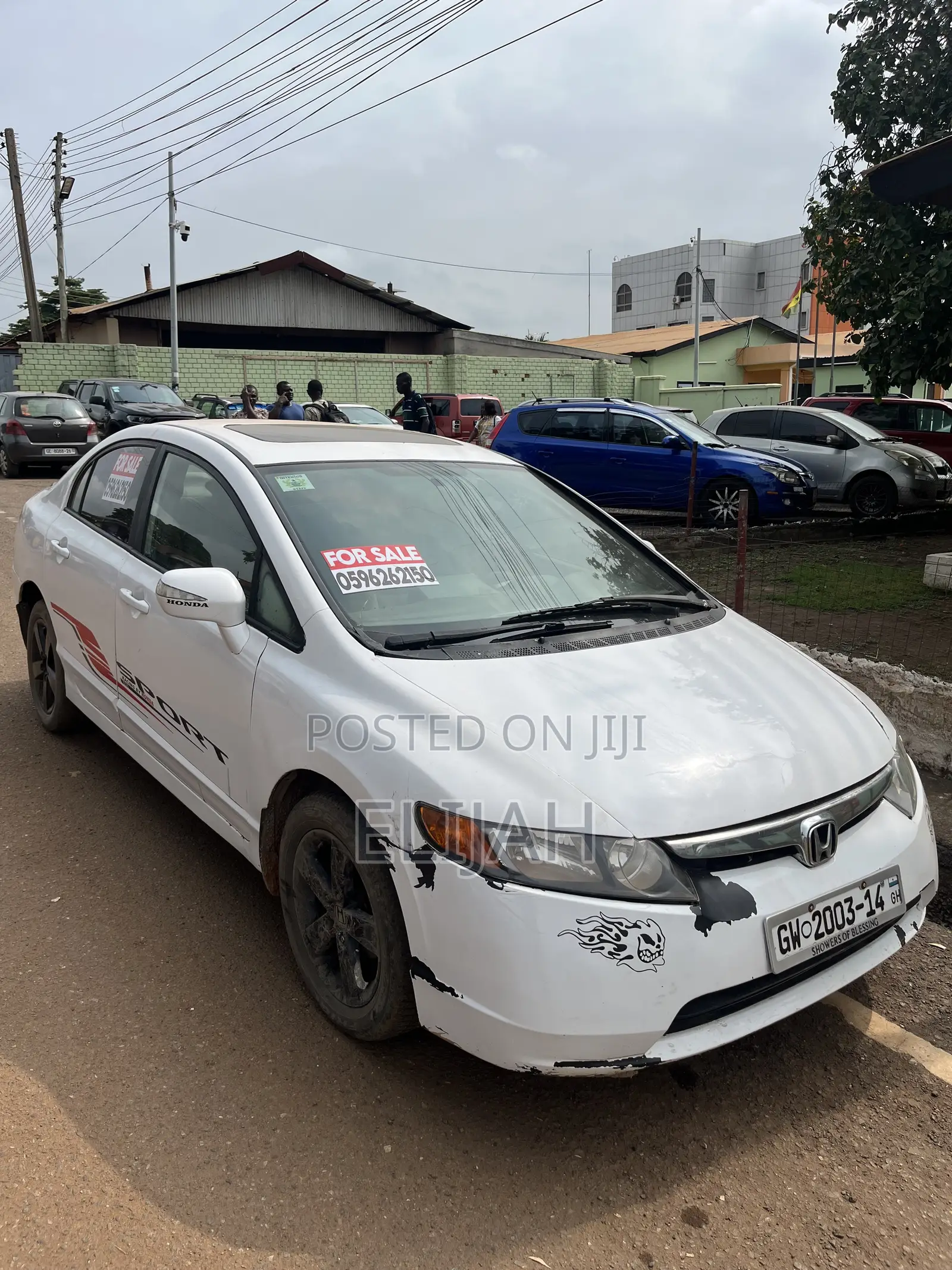 Honda Civic 1.8 Sedan EX Automatic 2007 White