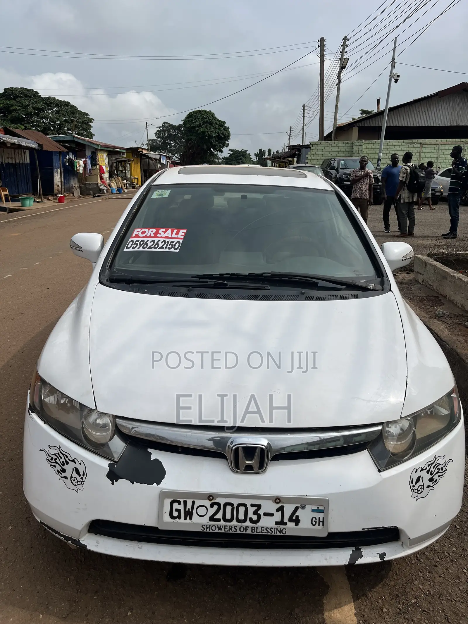 Honda Civic 1.8 Sedan EX Automatic 2007 White