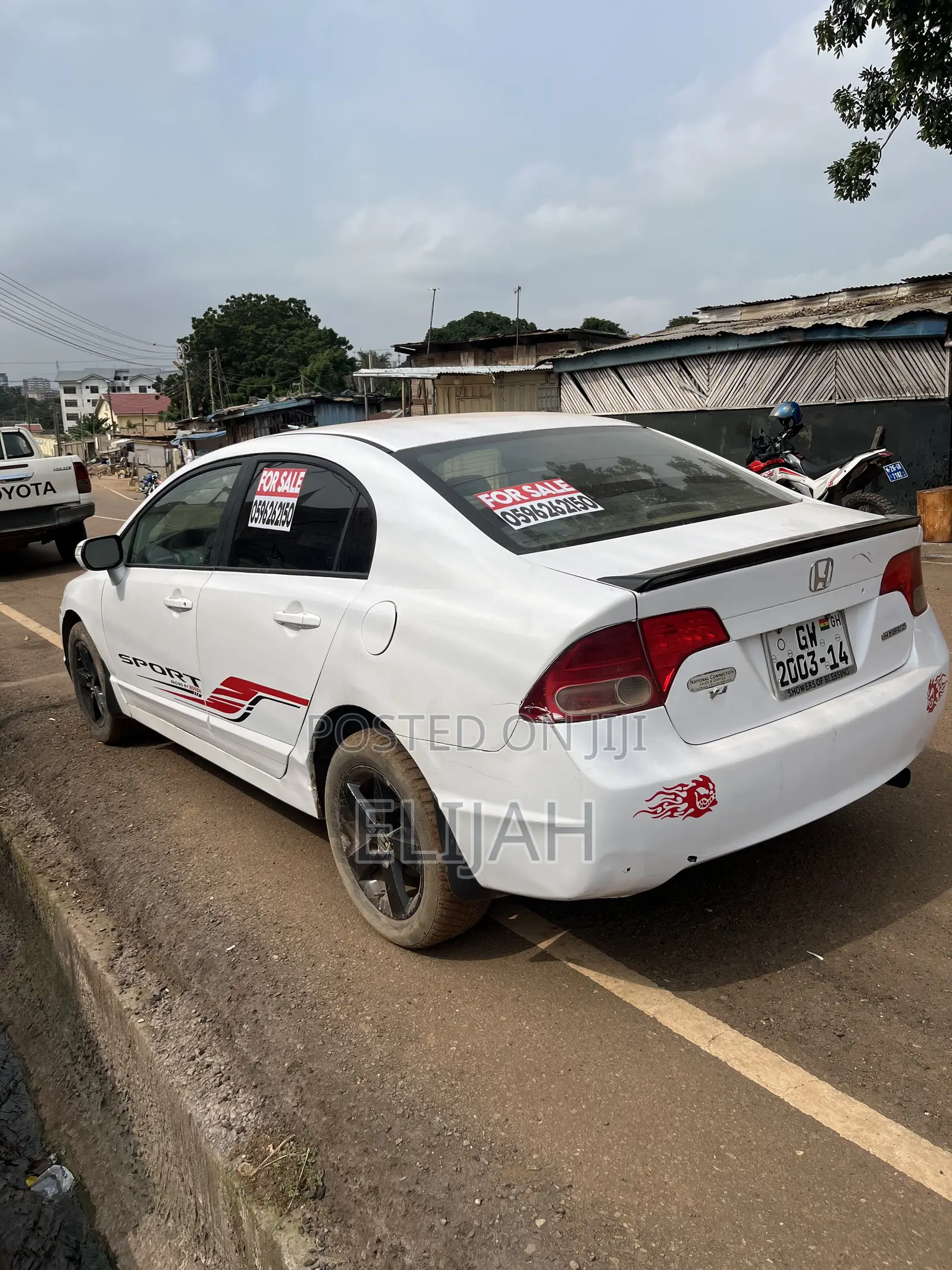 Honda Civic 1.8 Sedan EX Automatic 2007 White