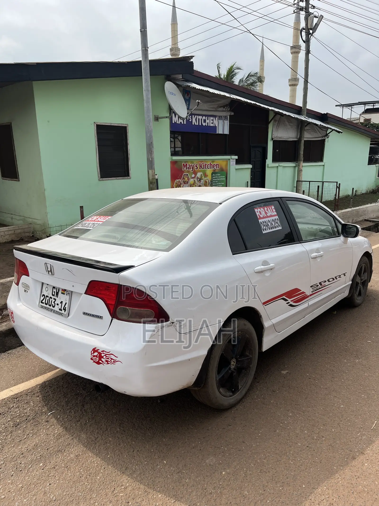 Honda Civic 1.8 Sedan EX Automatic 2007 White