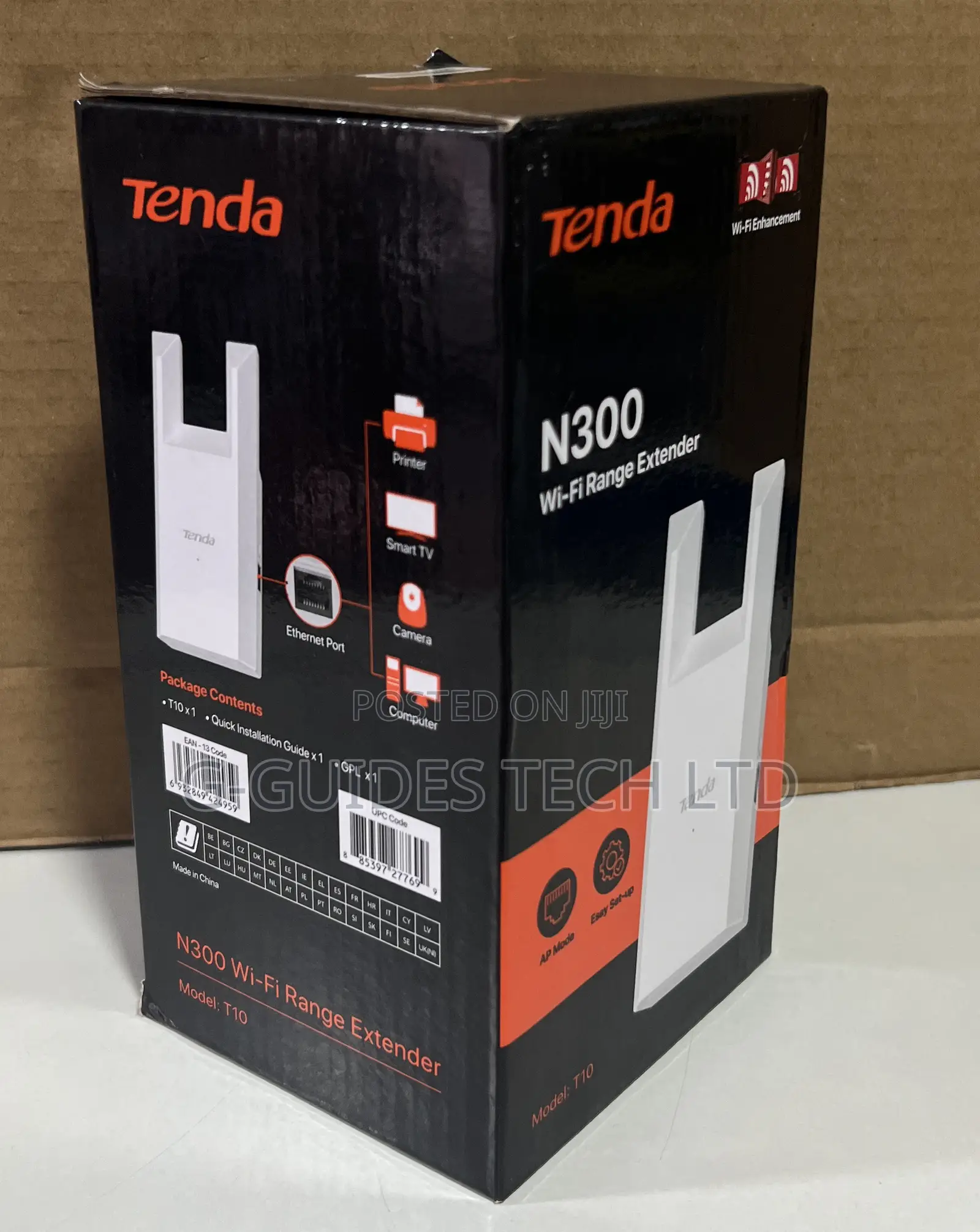 Tenda T10 N300 Wi-Fi Range Extender