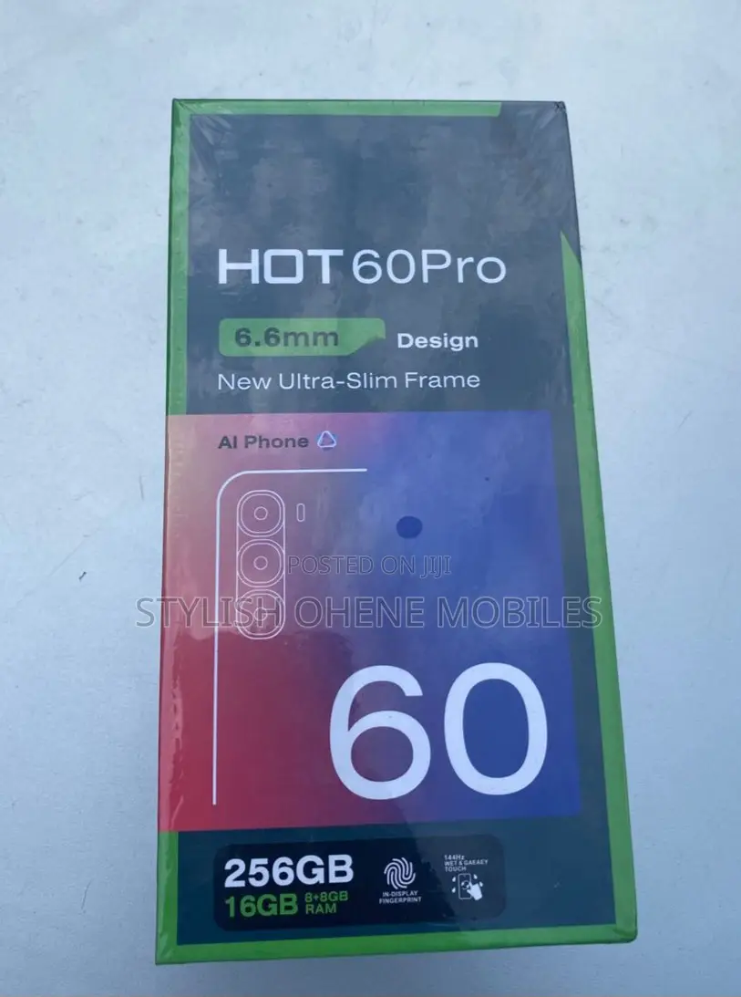 New Infinix Hot 60 Pro+ 256 GB Bronze