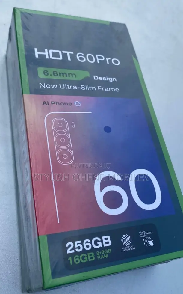 New Infinix Hot 60 Pro+ 256 GB Bronze