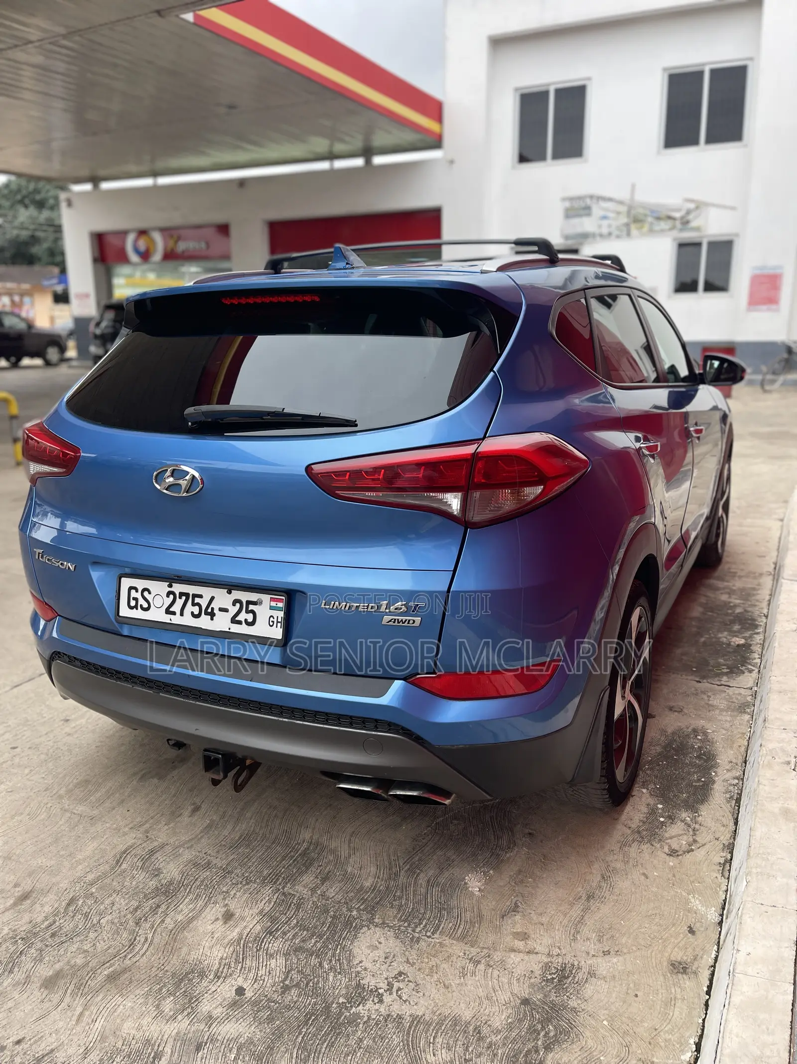 Hyundai Tucson Limited AWD 2016 Blue