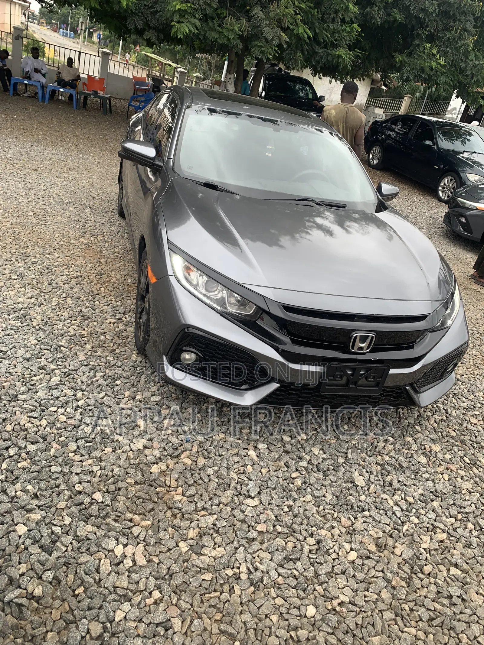Honda Civic EX Hatchback 2018 Gray