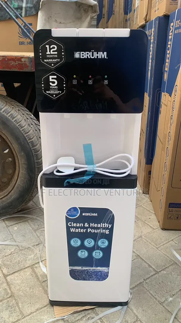 Bruhm Water Dispenser With Bottom Fridge