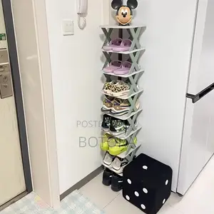 9-Floor Space-Saving Easy Shoe Rack to Store Artifacts in Home Room
