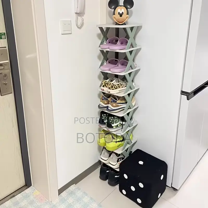 9-Floor Space-Saving Easy Shoe Rack to Store Artifacts in Home Room