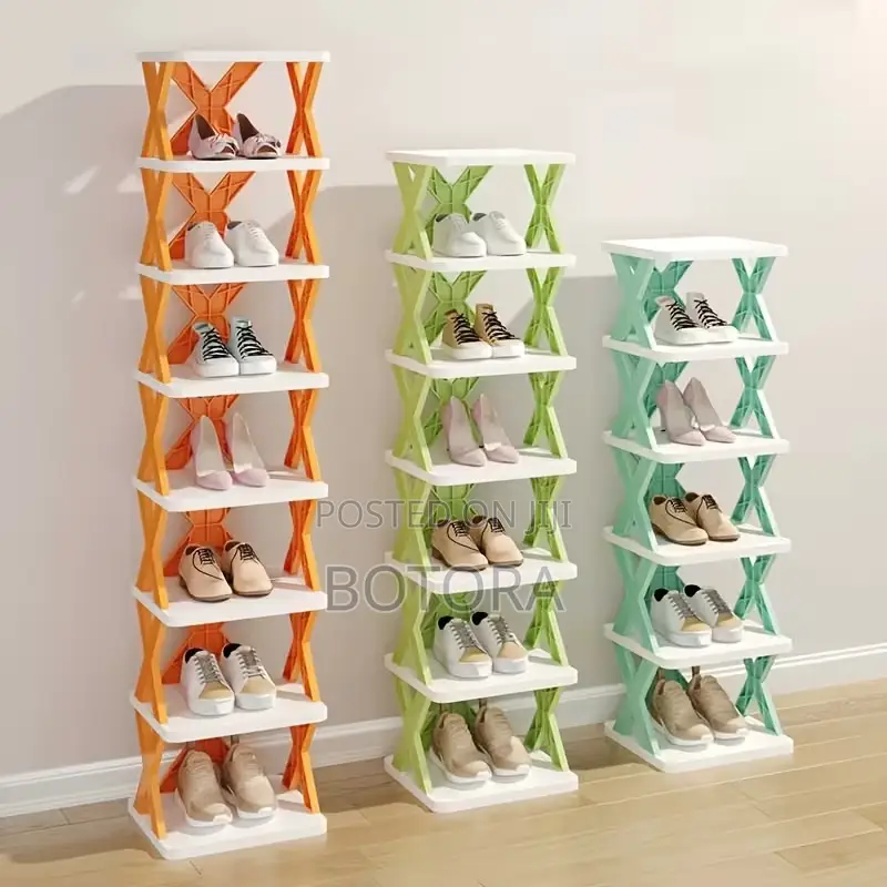 9-Floor Space-Saving Easy Shoe Rack to Store Artifacts in Home Room