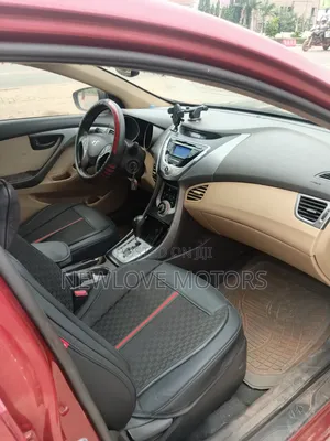 Hyundai Elantra 2013 Red