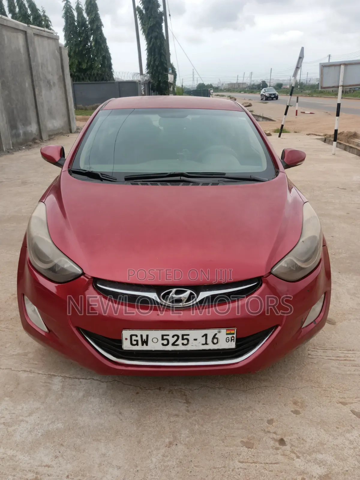 Hyundai Elantra 2013 Red