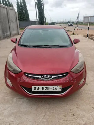 Hyundai Elantra 2013 Red