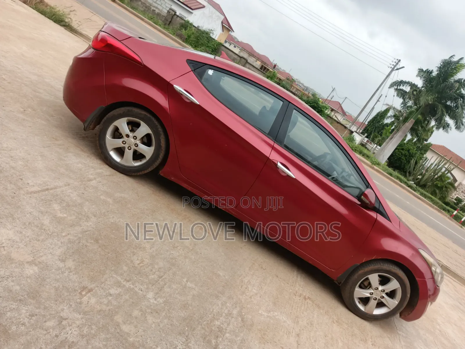 Hyundai Elantra 2013 Red