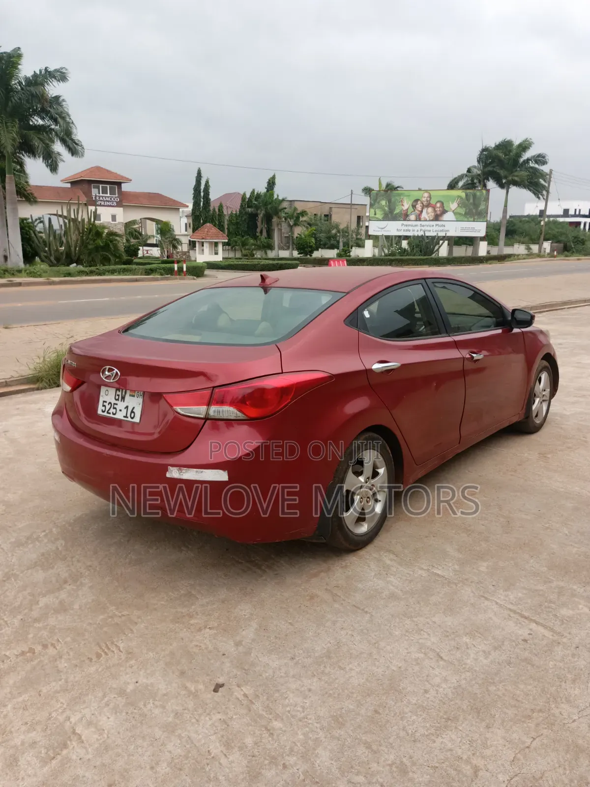 Hyundai Elantra 2013 Red