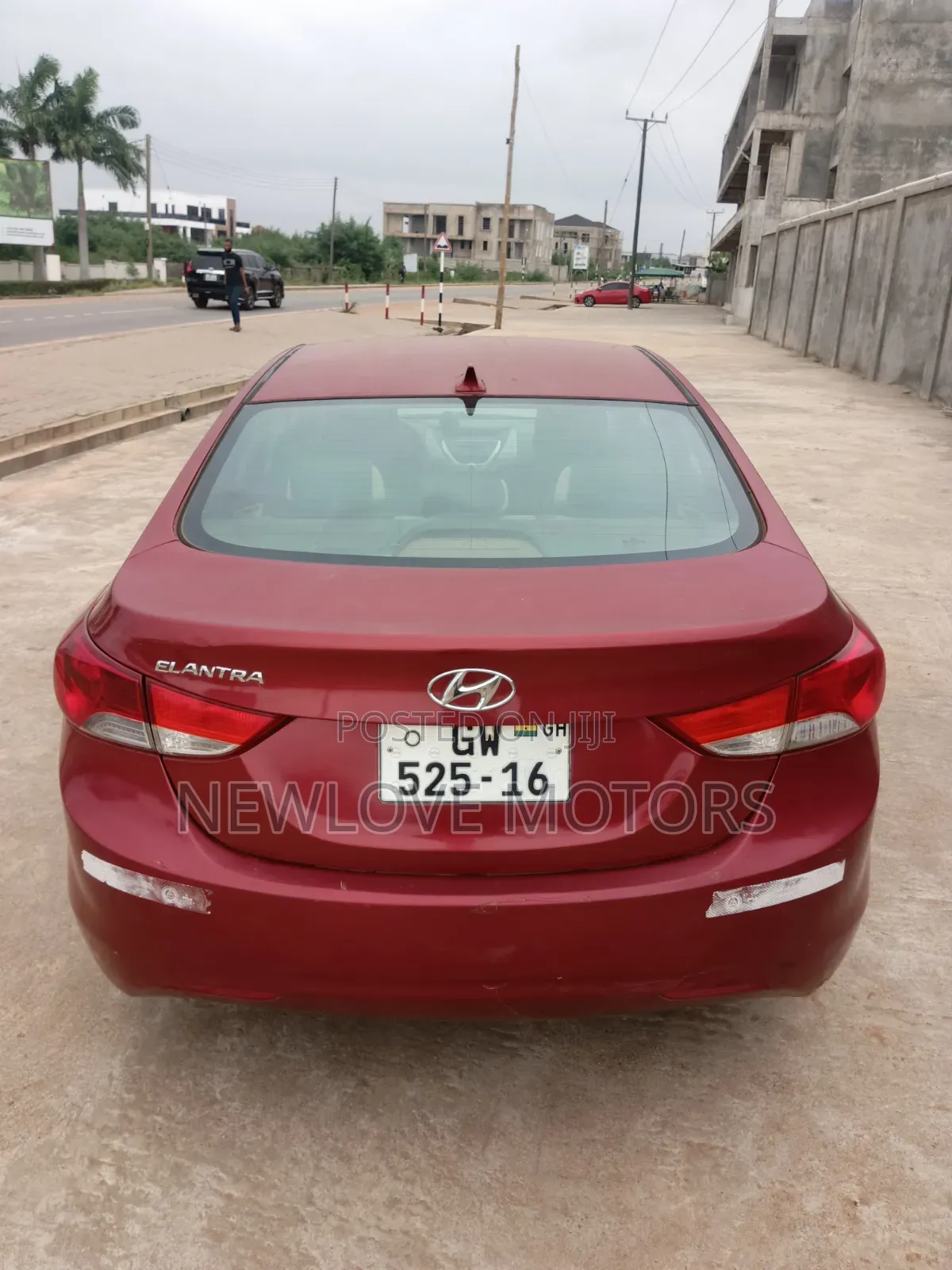 Hyundai Elantra 2013 Red
