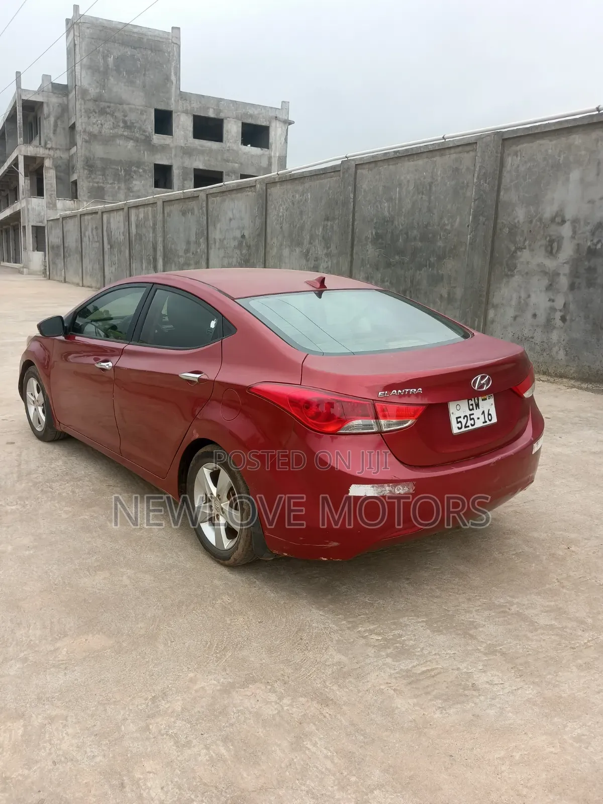 Hyundai Elantra 2013 Red