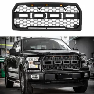 Front Grill Ford F150 2015-2016-2017 With Light