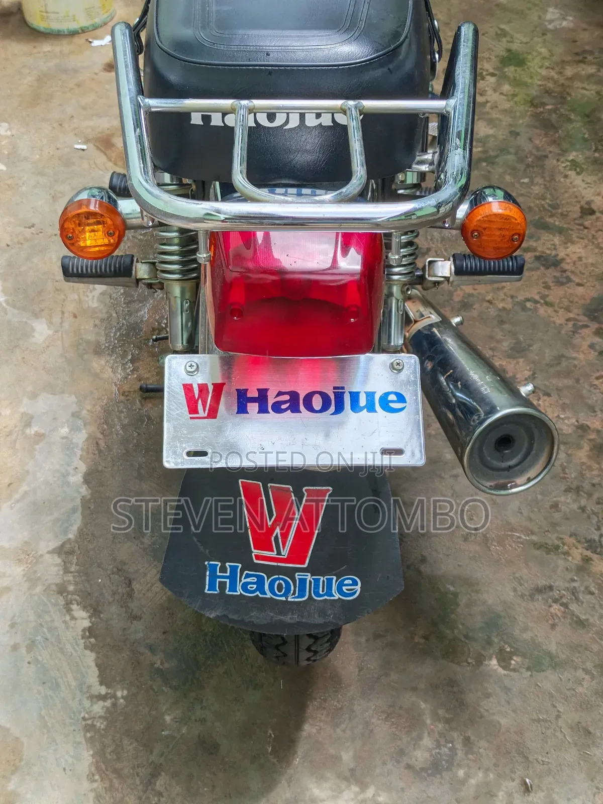 Haojue HJ125-8K 2025 Black