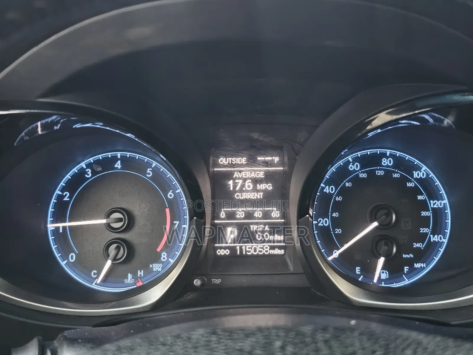 Toyota Corolla 2015 Blue