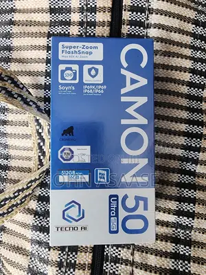 New Tecno Camon 50 Ultra 512 GB Black