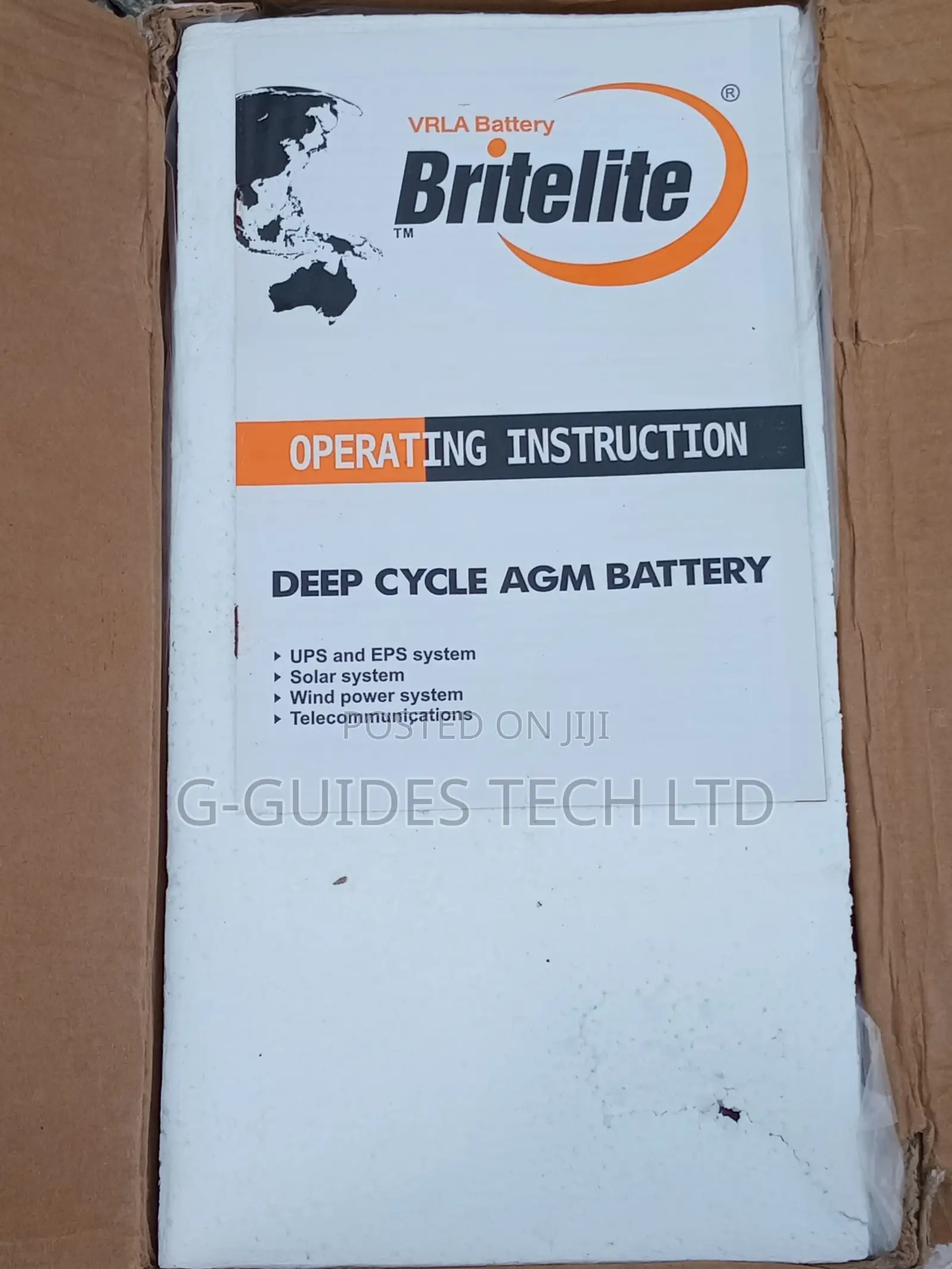 Britelite 12V 100AH Ups Battery