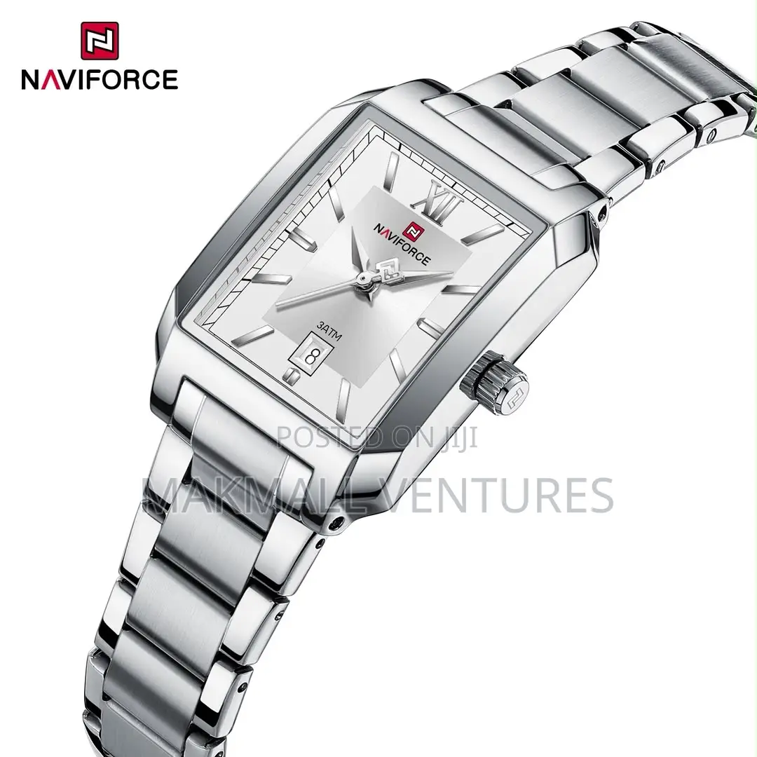Naviforce Ladies Stainless Steel Designer Watch