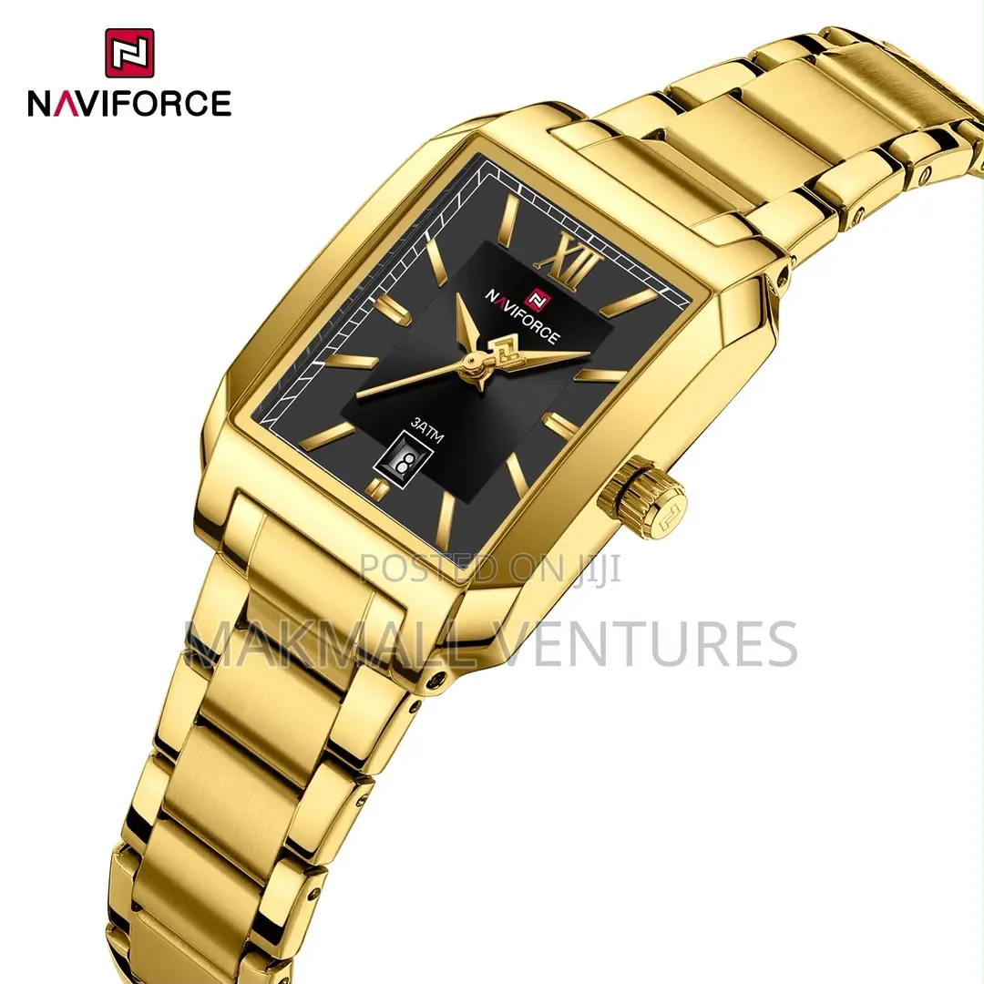 Naviforce Ladies Stainless Steel Designer Watch