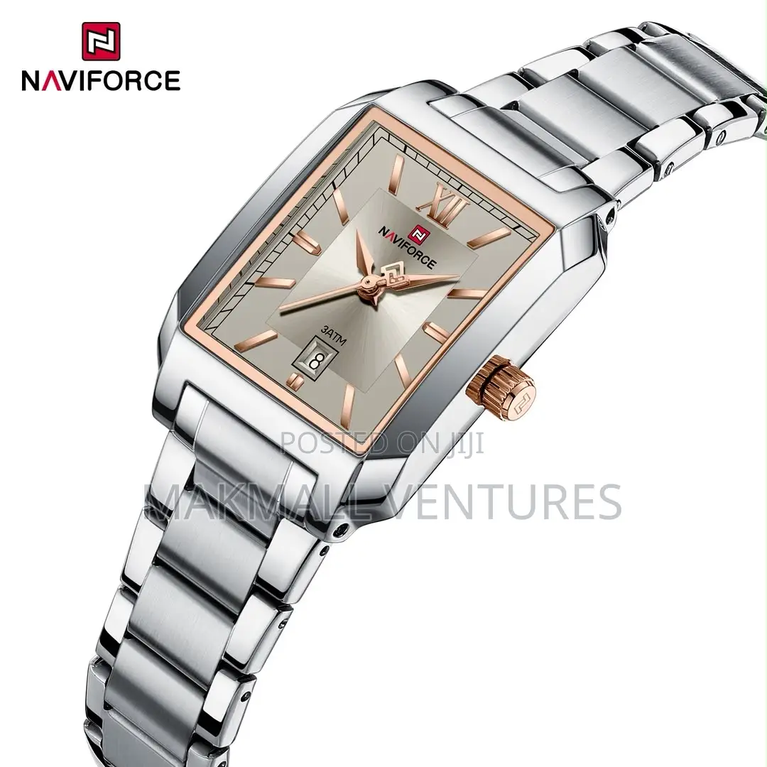 Naviforce Ladies Stainless Steel Designer Watch