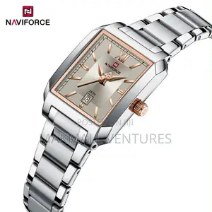 Naviforce Ladies Stainless Steel Designer Watch
