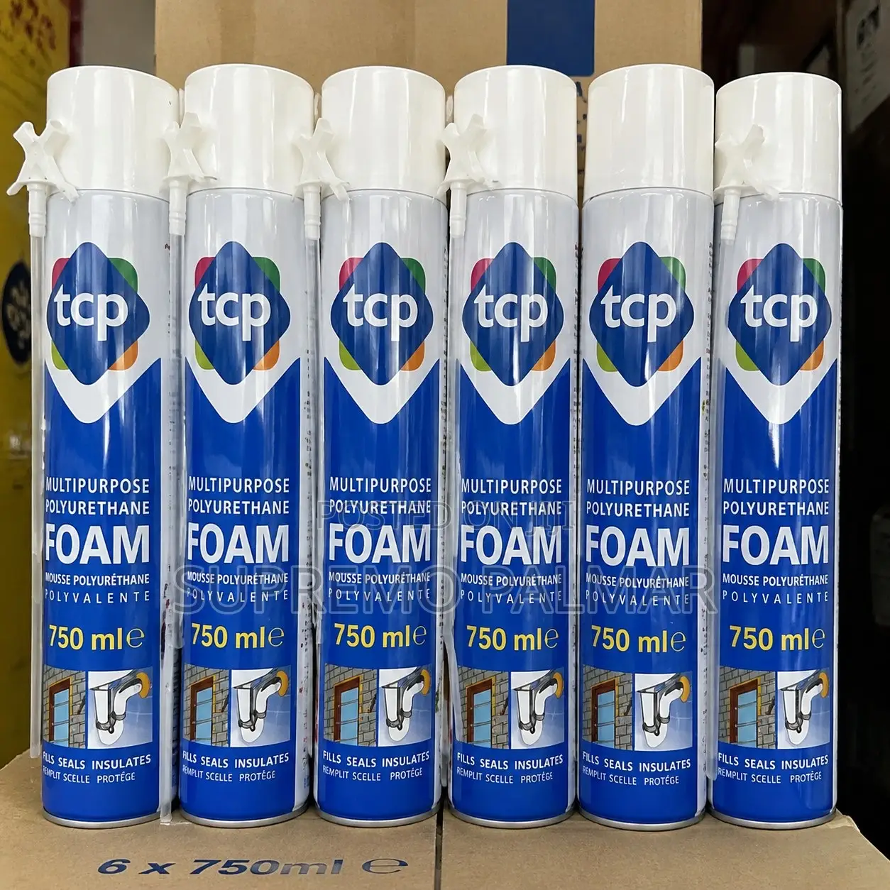 Polyurethane Foam Spray, TCP 750ml