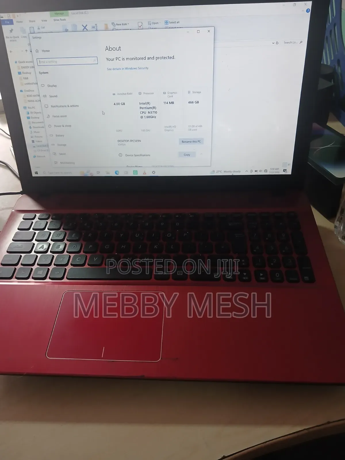 Laptop Asus A42DE 4GB Intel Core i5 SSD 350GB