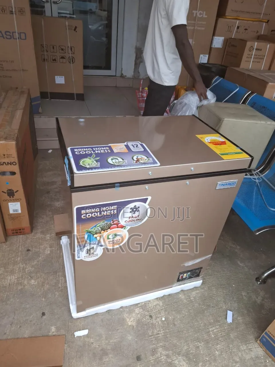 Nasco 150 Littres Gold Chest Freezer