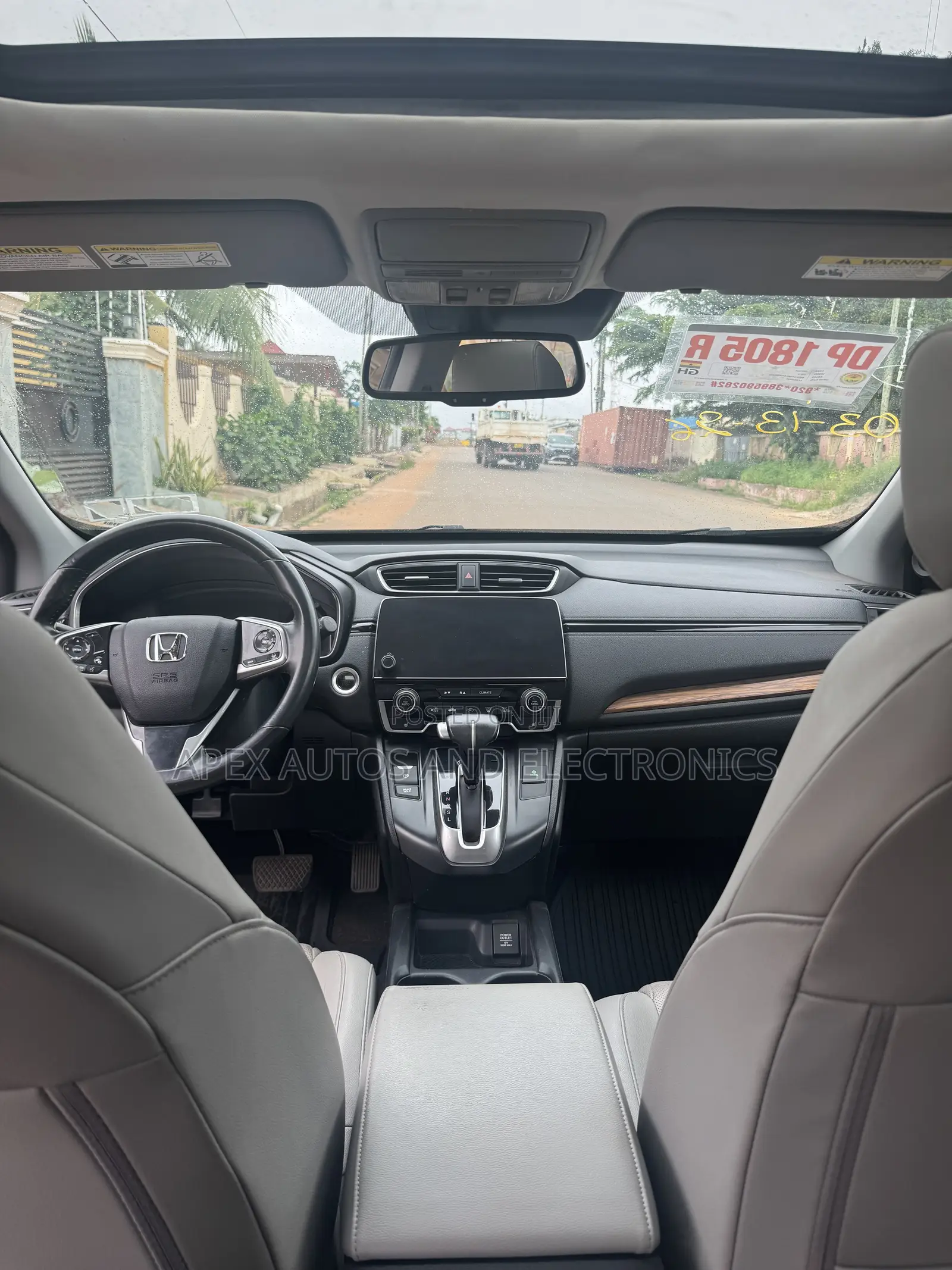 Honda CR-V EX-L AWD 2019 Silver