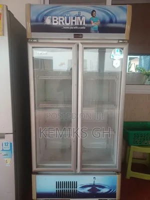 Double Door Display Fridge
