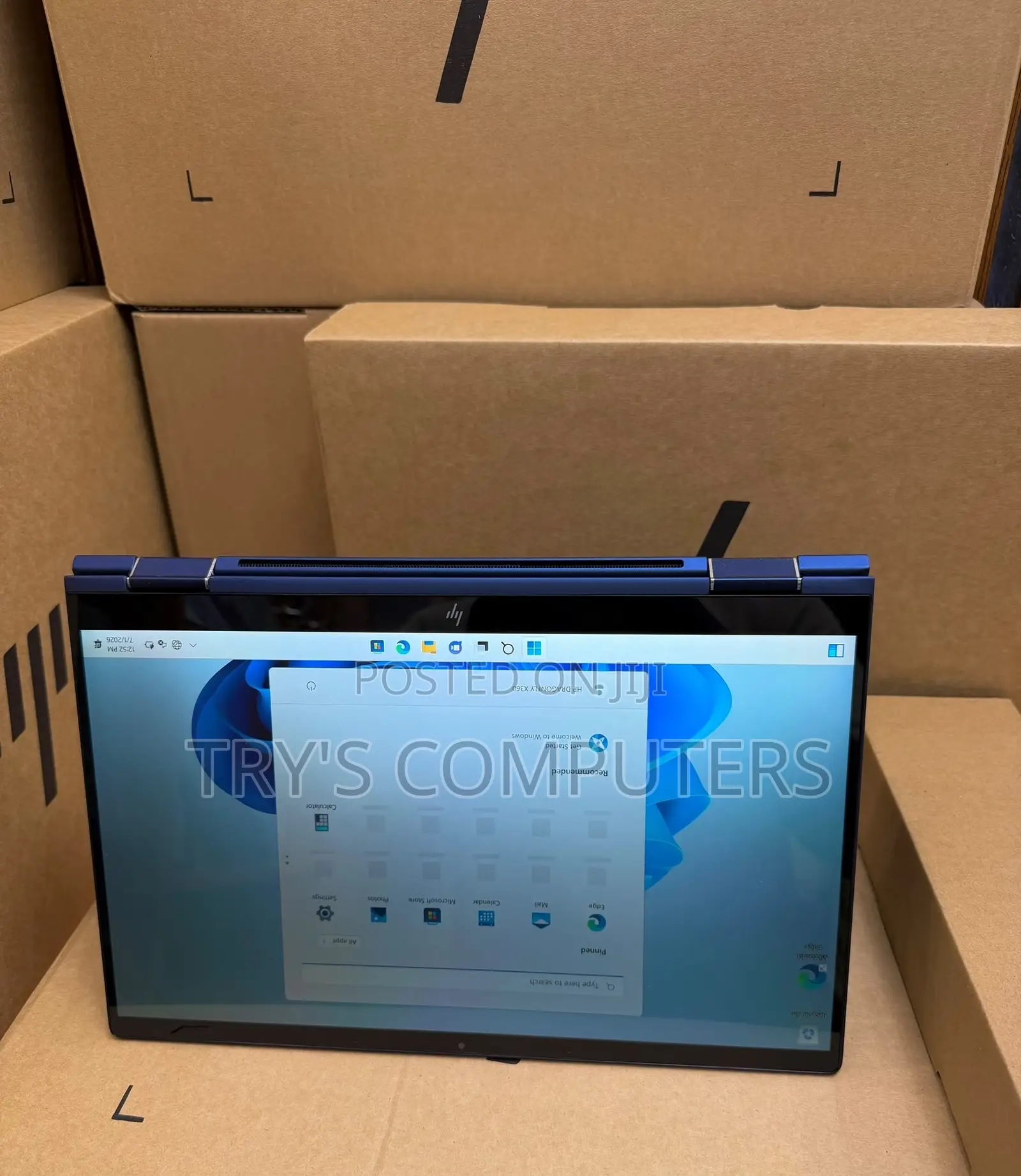 New HP Elite Dragonfly x360 11th Gen 16GB Intel Core i5 SSD 512GB