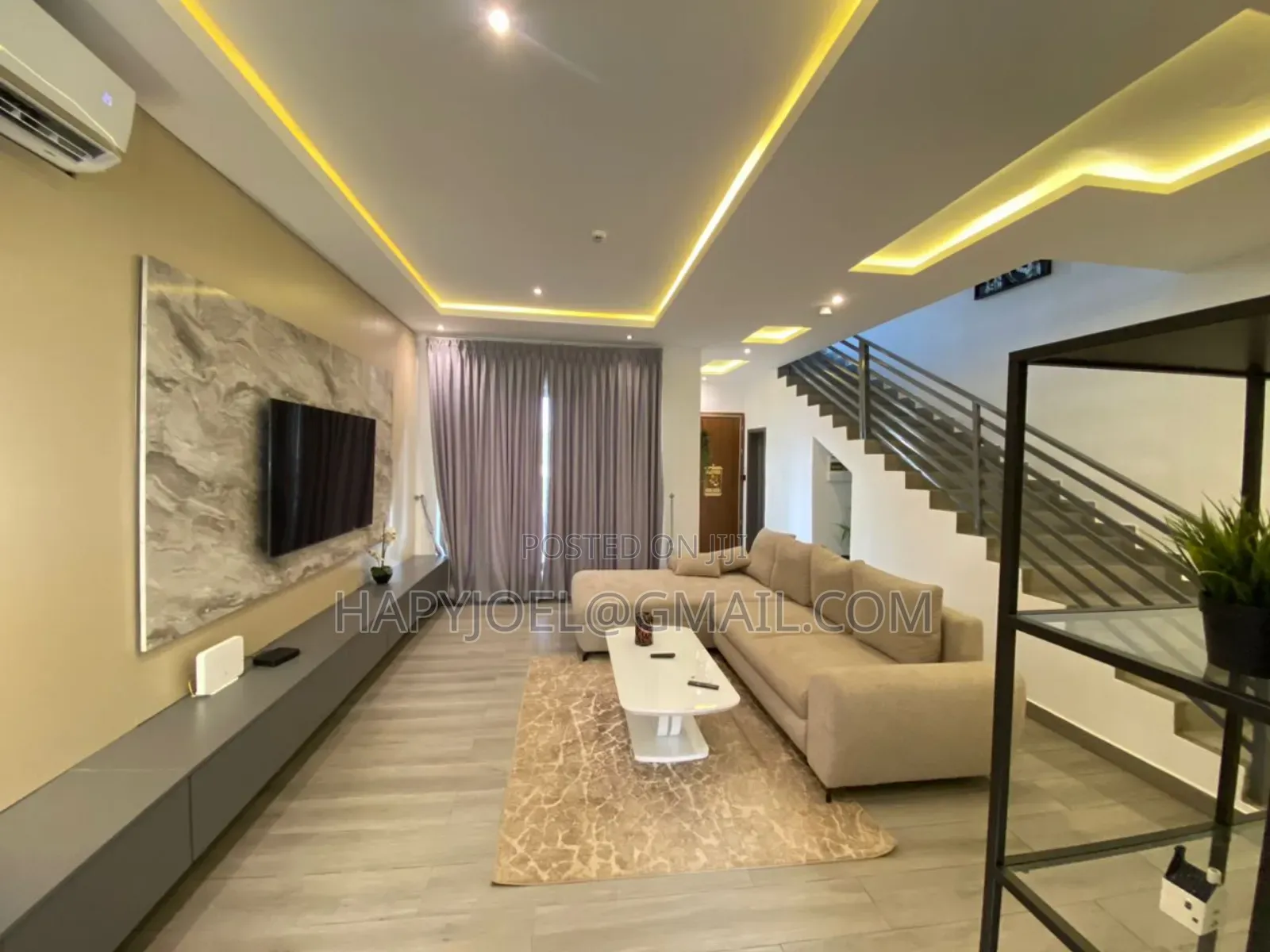 Furnished 3bdrm Townhouse / Terrace in Adjiringanor, Adjiriganor