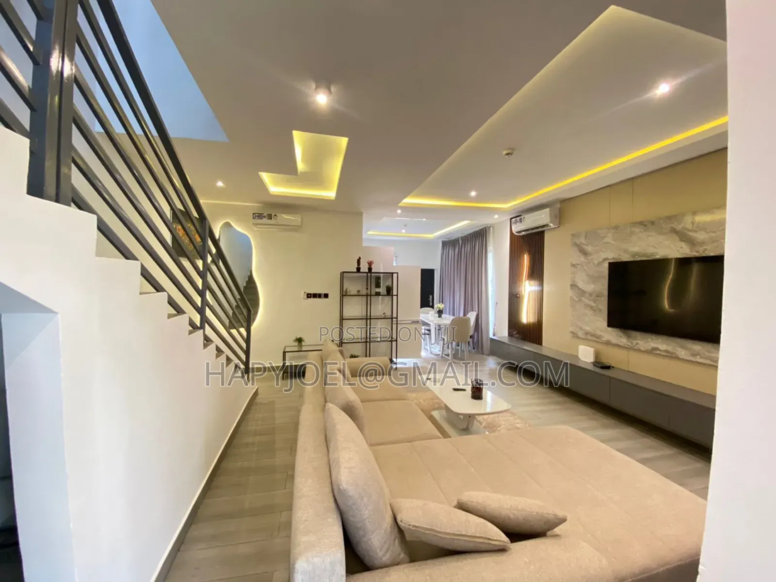 Furnished 3bdrm Townhouse / Terrace in Adjiringanor, Adjiriganor