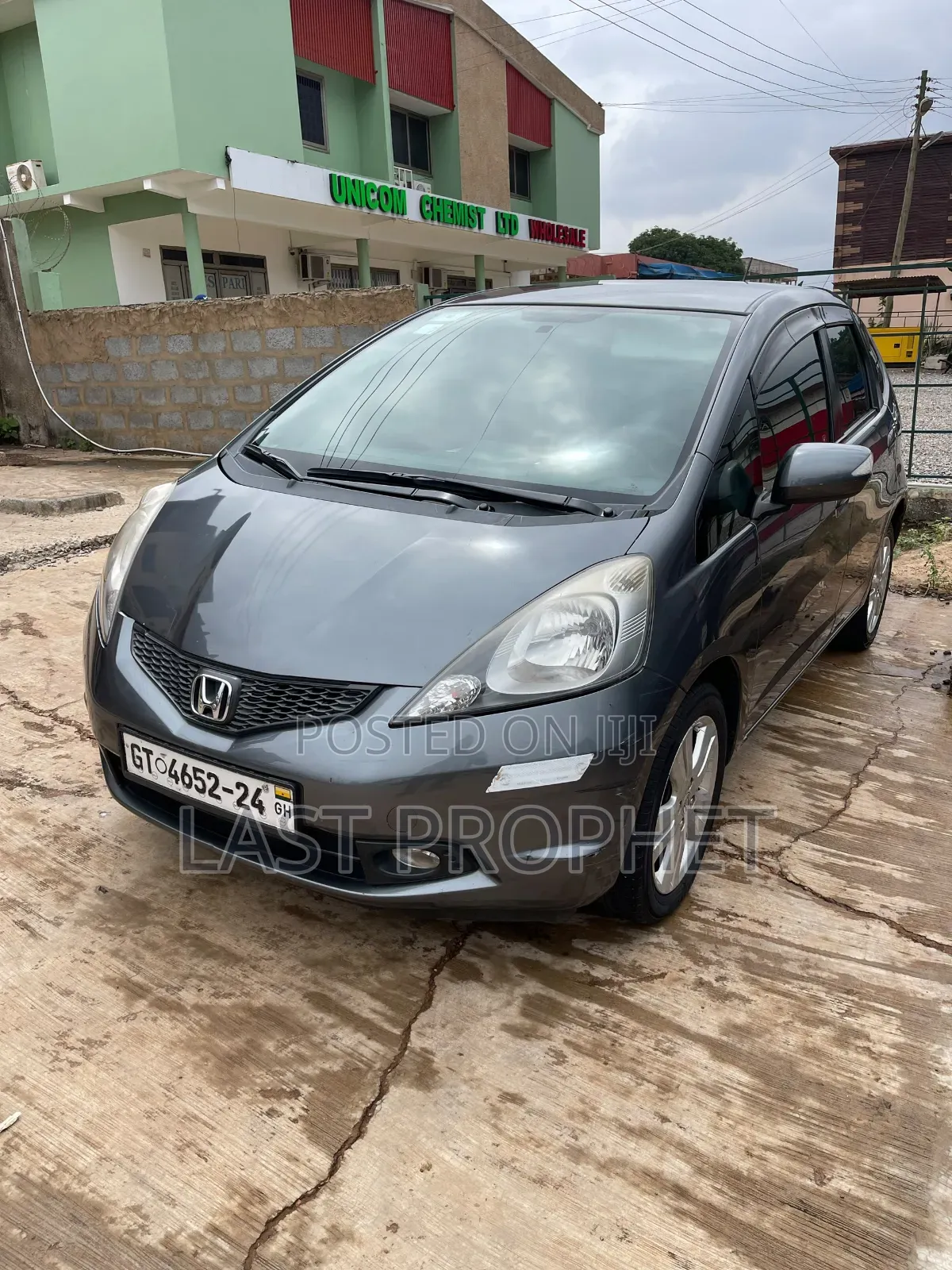Honda Fit 2012 Gray