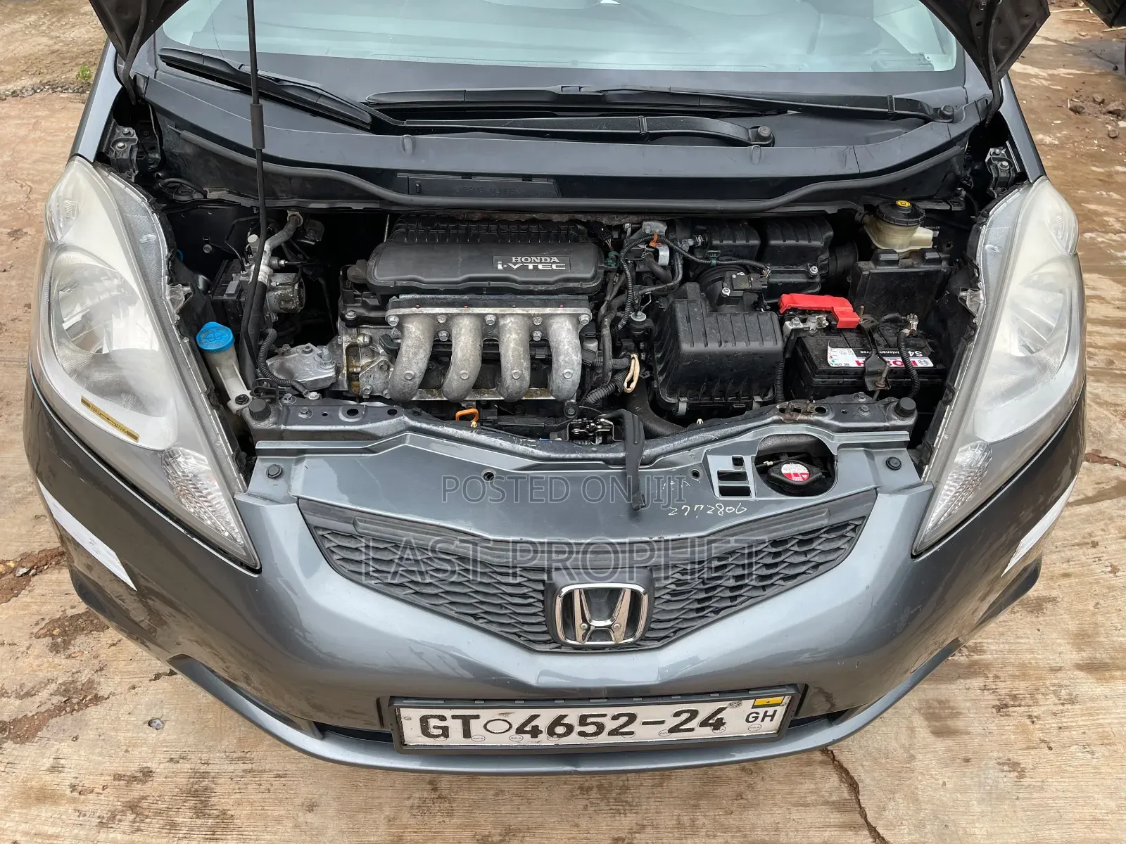 Honda Fit 2012 Gray