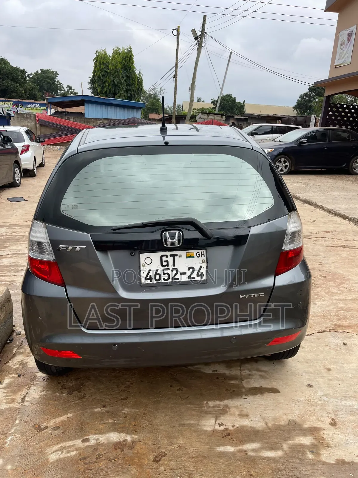Honda Fit 2012 Gray